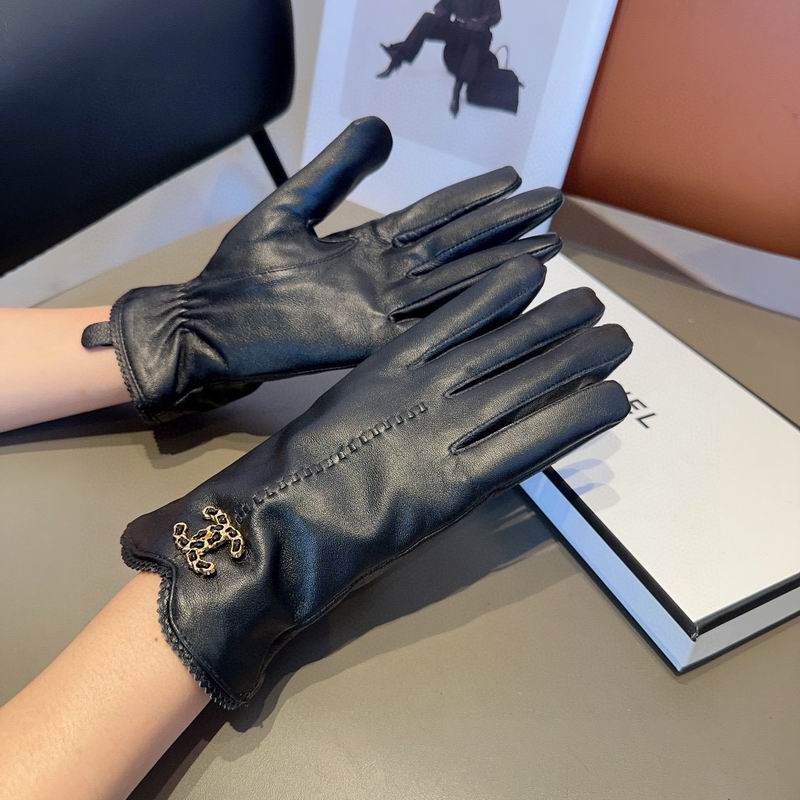 Chanel Gloves M L 121307
